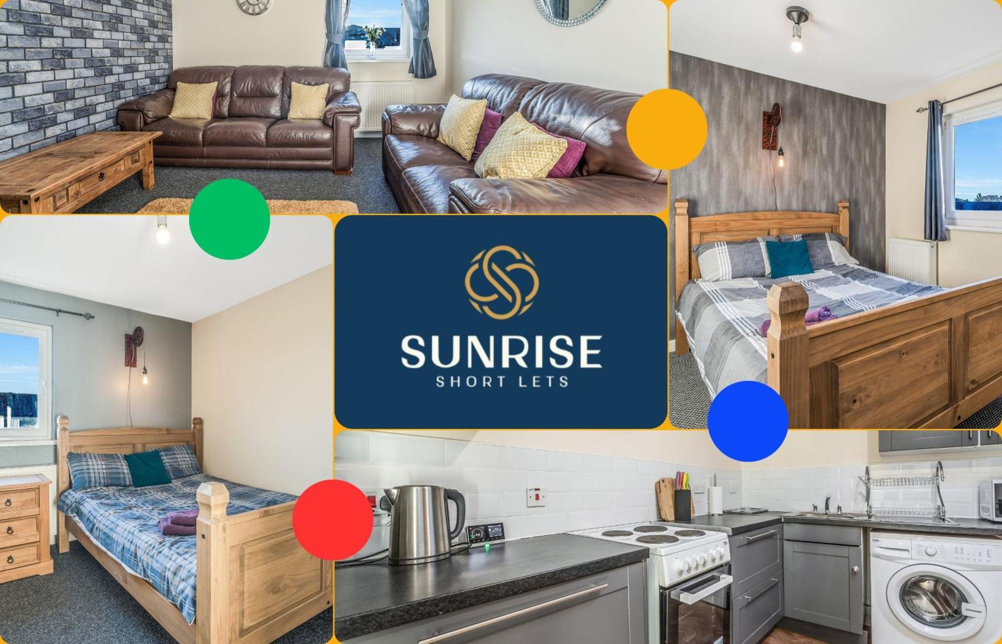 The Law, Has 4 Rooms With Tvs, 2 Bathrooms, Central, Free Parking, Fully Equipped, Contractor And Trades Favourite, 5 Mins To Centre - Long Stays, Invoice And Reduced Price Are Only Via Sunrise Short Lets Dundee Extérieur photo